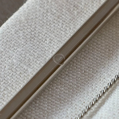 Stainless Steel Precision Straw (3.2 mm) & Cleaning Brush