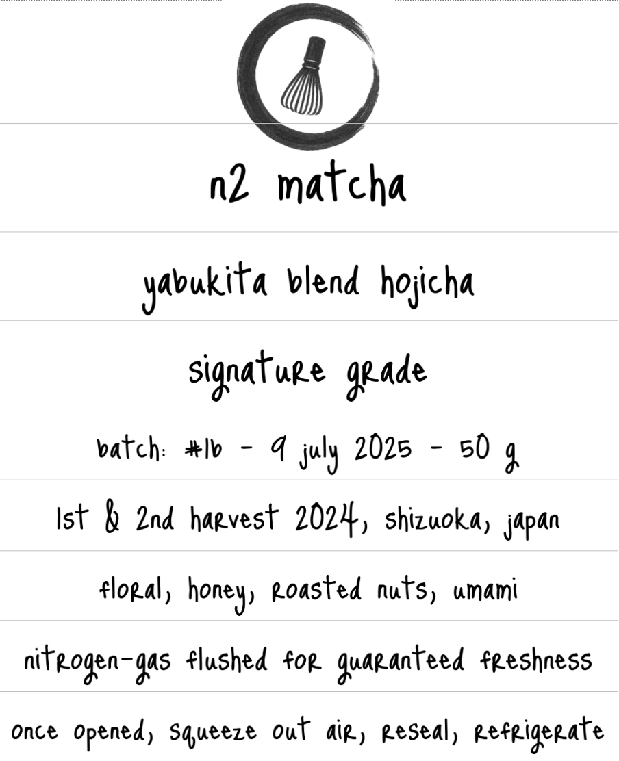 Batch 1B - Signature Grade - Yabukita Blend Hojicha (Shizuoka)