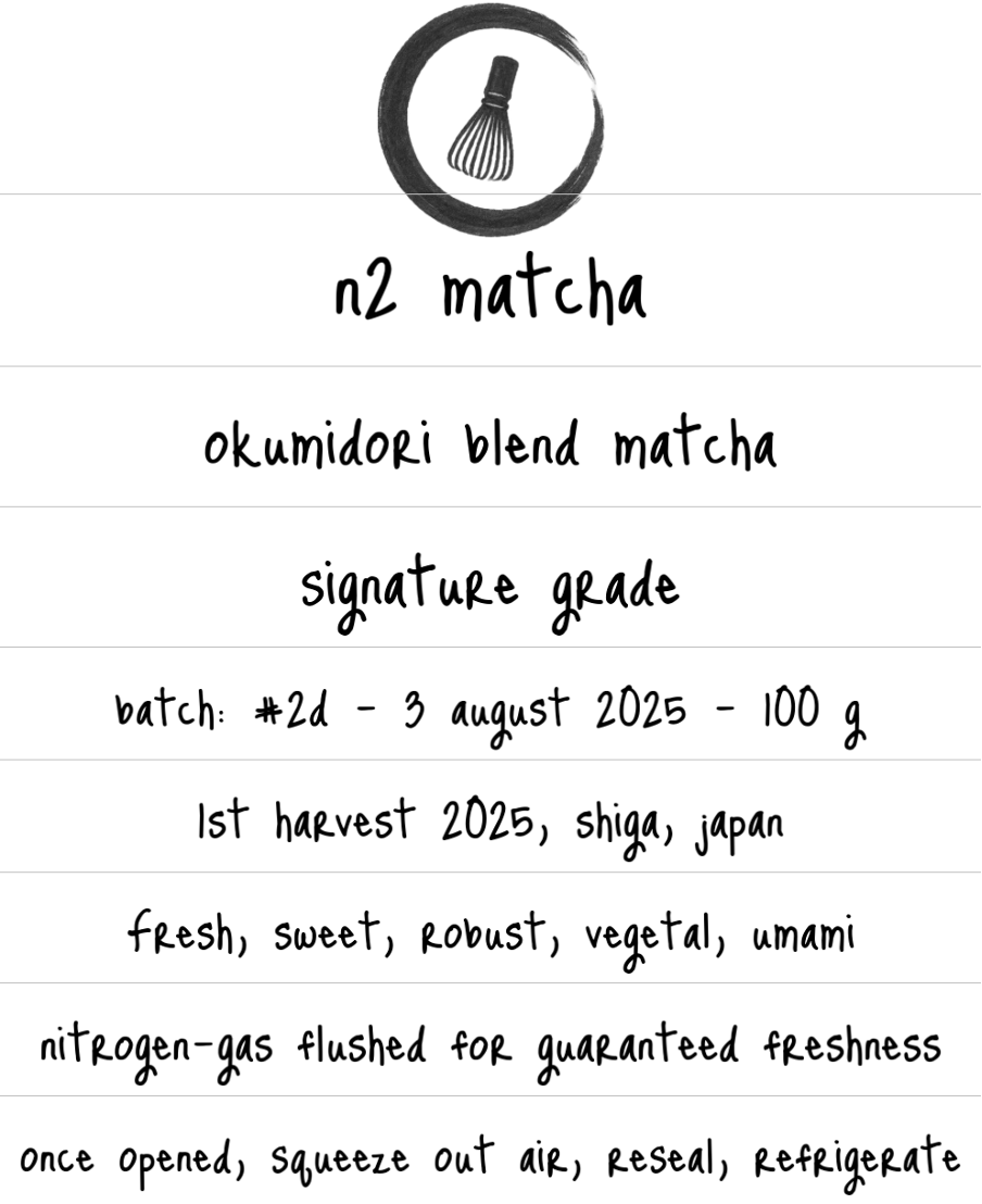 Batch 2D - Signature Grade - Okumidori Blend Matcha (Shiga) [Limited]